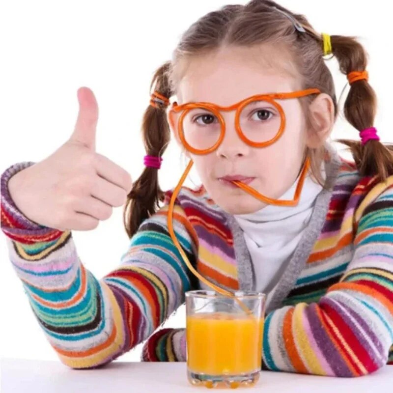 SipArt Crazy Straw Glasses