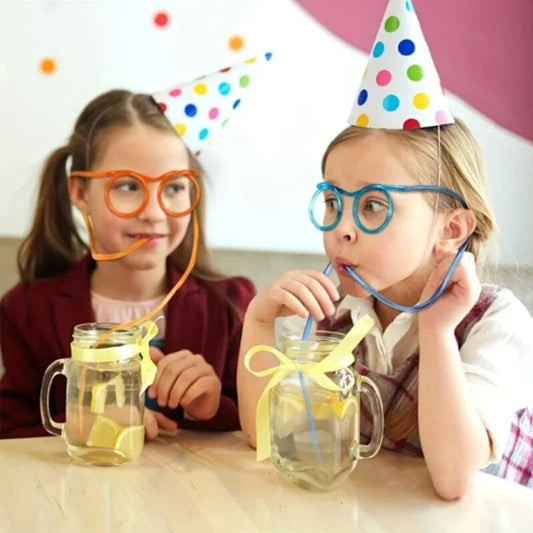 SipArt Crazy Straw Glasses