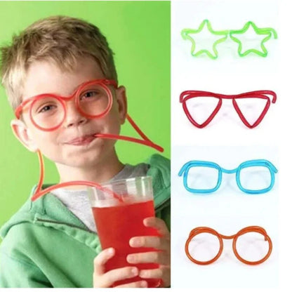 SipArt Crazy Straw Glasses