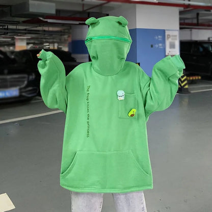 Kawaii Froggie Hoodie Haven