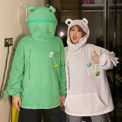 Kawaii Froggie Hoodie Haven