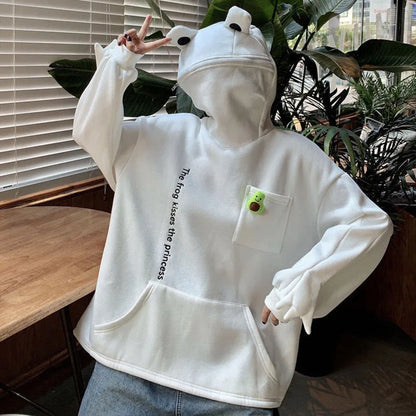 Kawaii Froggie Hoodie Haven